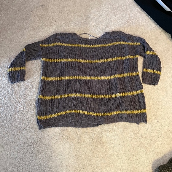 Free People Stripe Sweater - Picture 5 of 7
